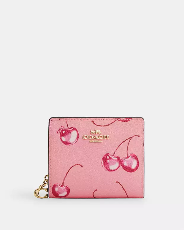 Coach cherry wallet