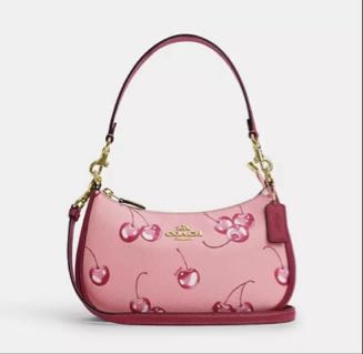 [CO001] Coach cherry  COACH Teri 2way Shoulder Bag
