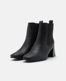 [EO001] Even&odd kort laarzen black